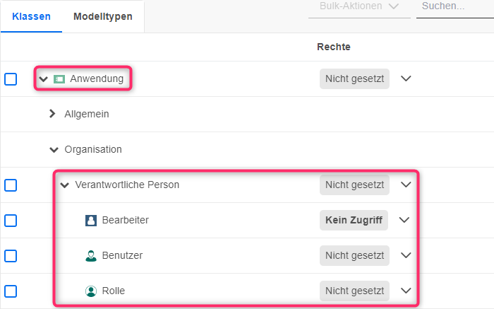  Zielklassen von Relationen einschränken