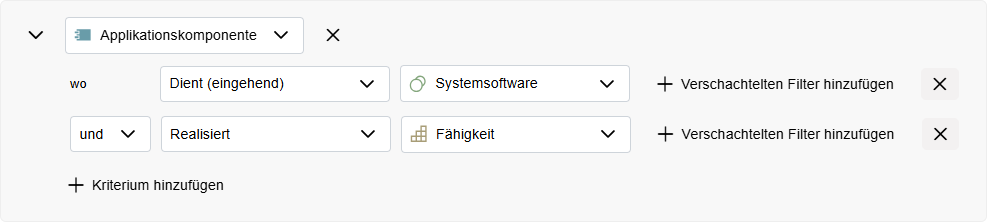  Beispiel: Mehrere Kriterien innerhalb eines Filters auswählen