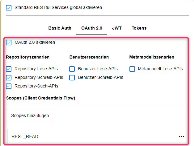  REST API - OAuth2 