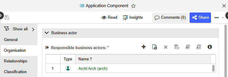 Screenshot Notebook of Application Component