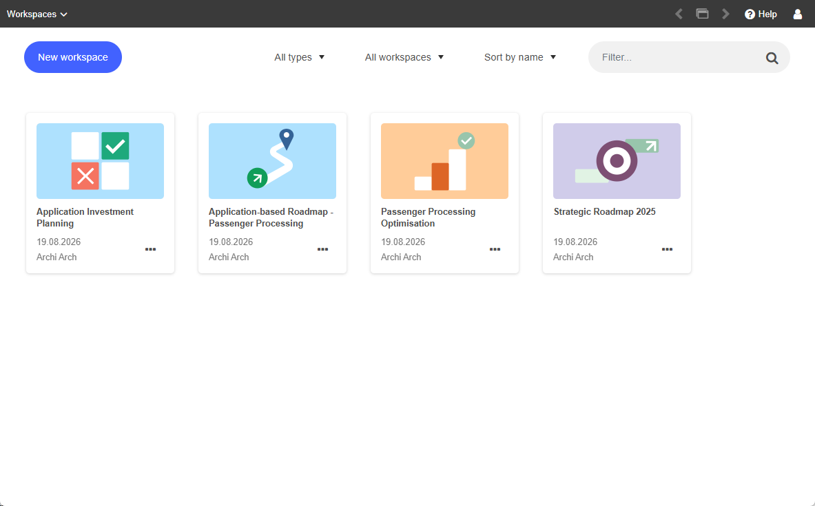  The Workspaces Page 