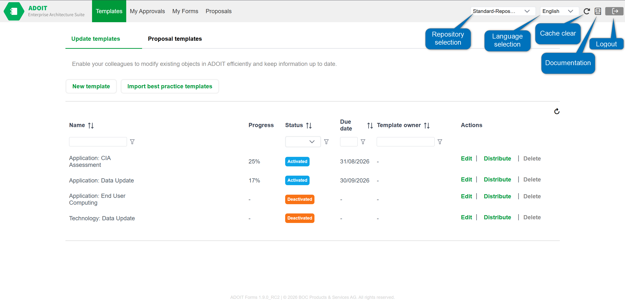 User Interface