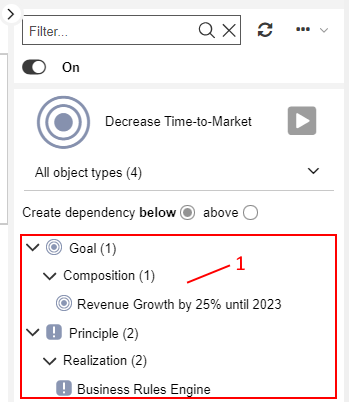  &quot;Dependency Analyser&quot; Widget 