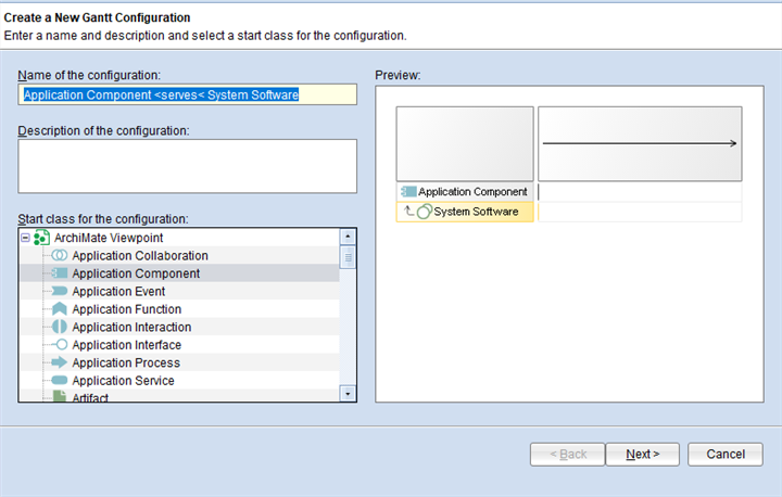  Create Gantt Configuration Page 1 