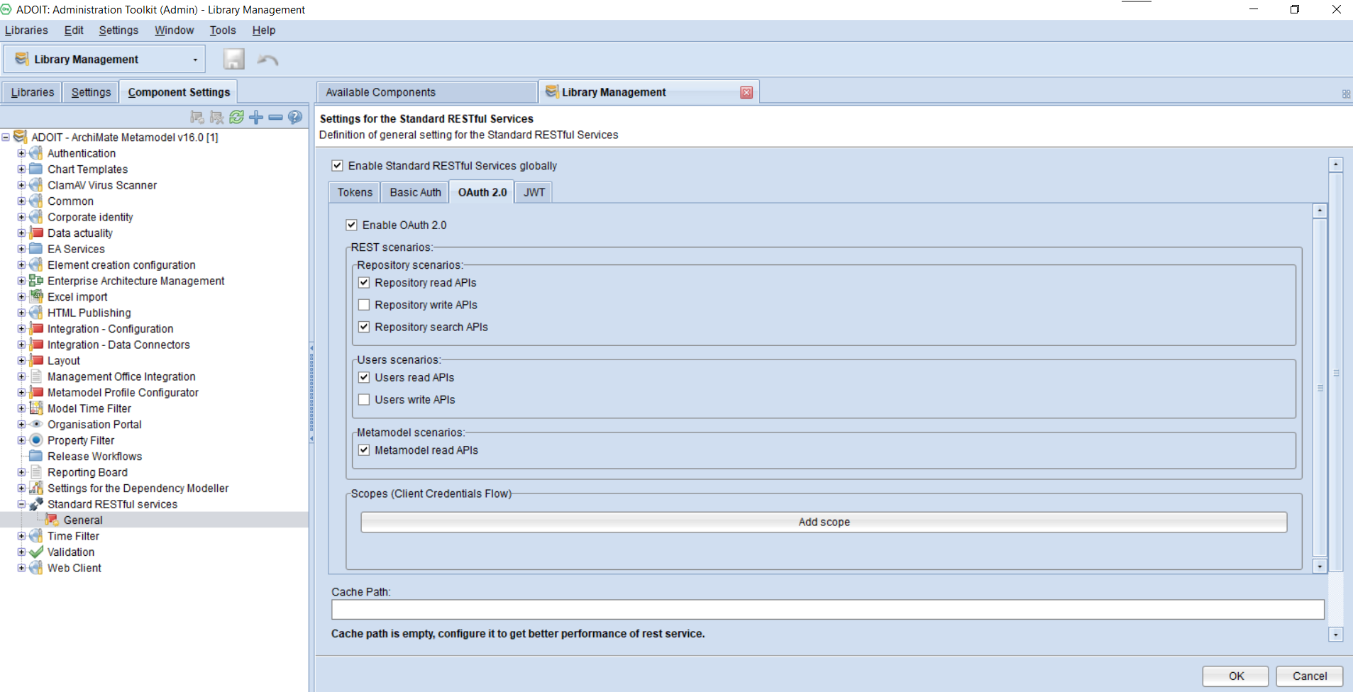 REST Config