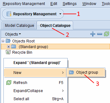  Create Object Group 