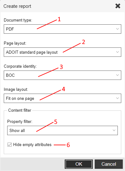  Report Options