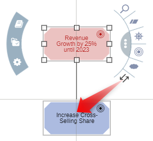 Create connector by drag and drop