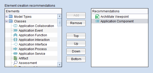 + New: configure recommendations