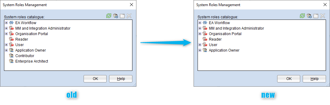 System roles removal