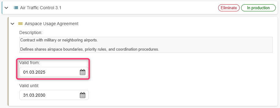Assign contracts