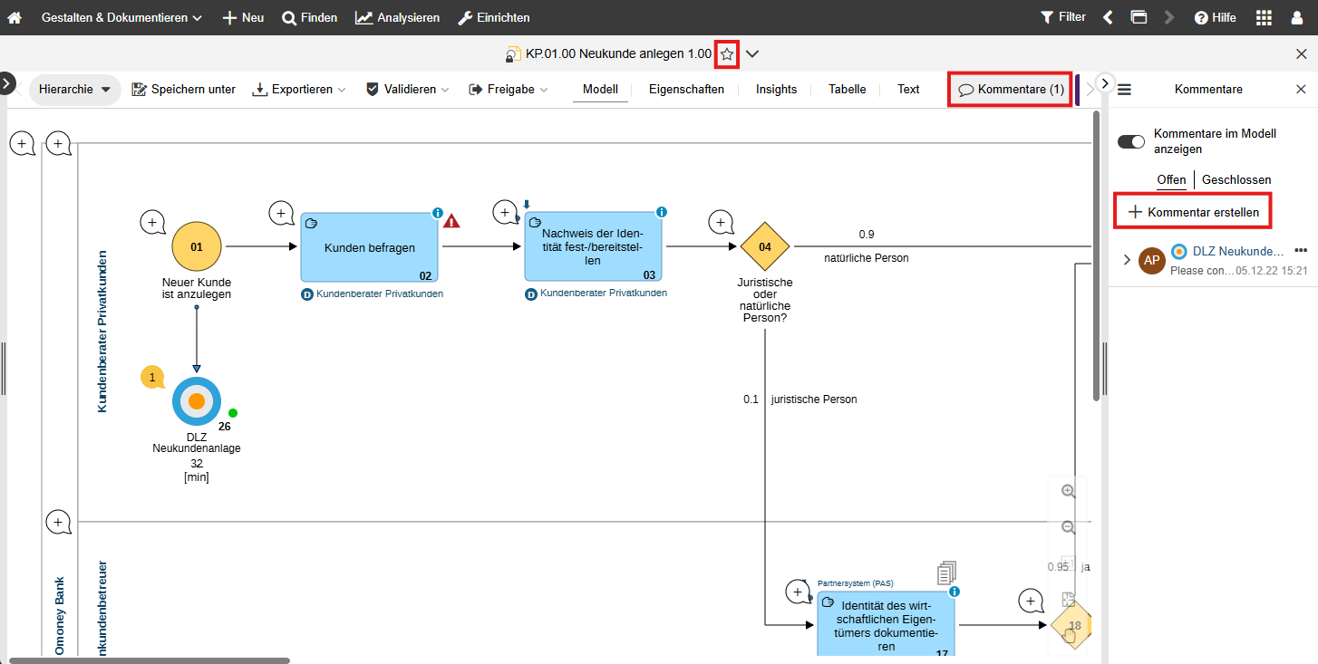 Explorer und Repository-Struktur