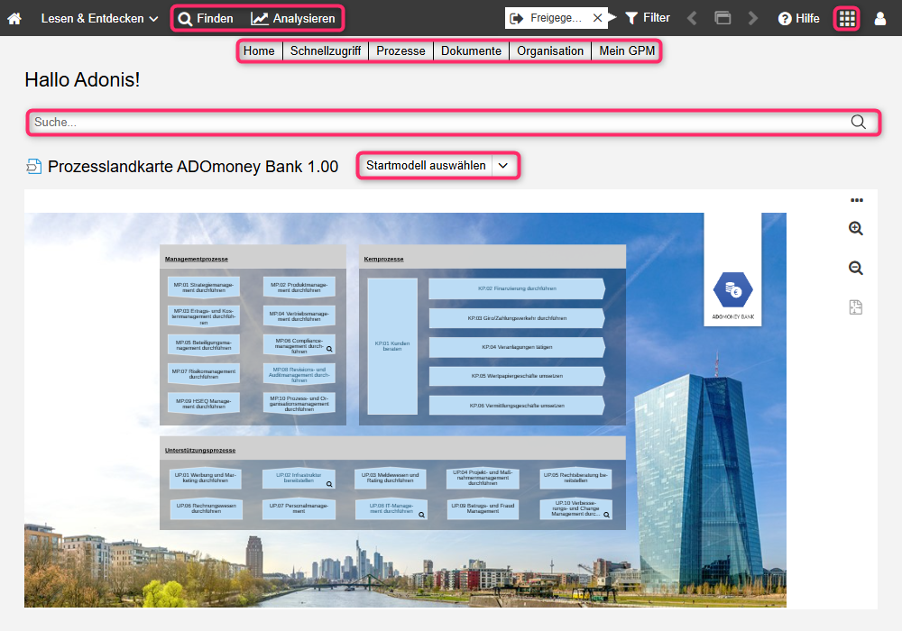  Das "Lesen &amp; Entdecken" Szenario auf Basis von Rollen
