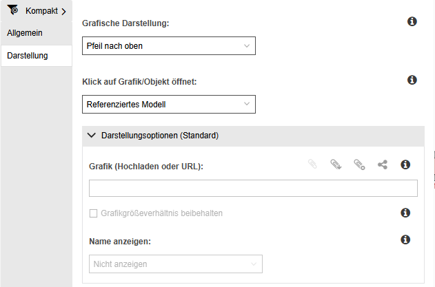 Querverweis Klick auf öffnet