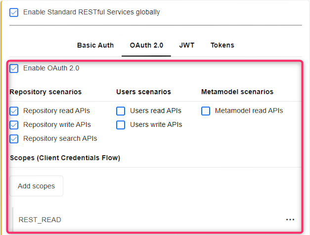  REST API - OAuth2 