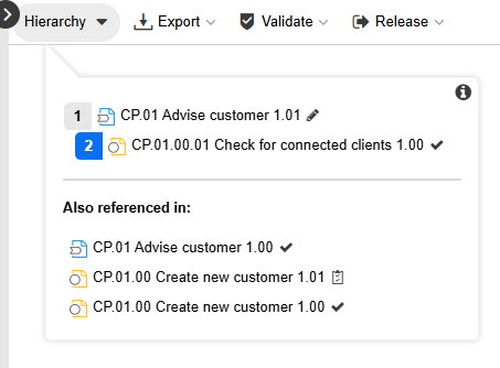  Example: Process Hierarchy Tooltip