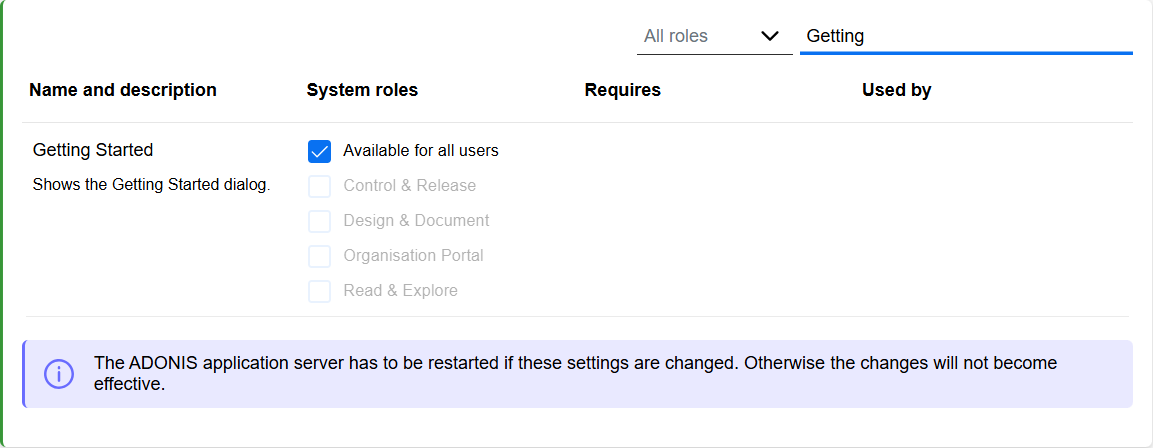Disable welcome screen