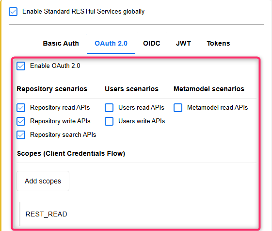  REST API - OAuth2 