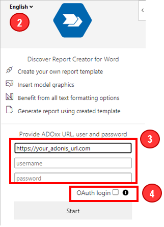 Report Creator Login