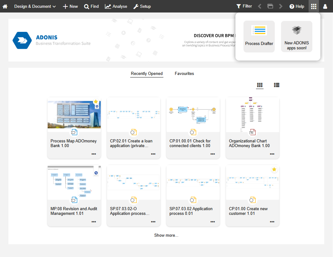Open Process Drafter