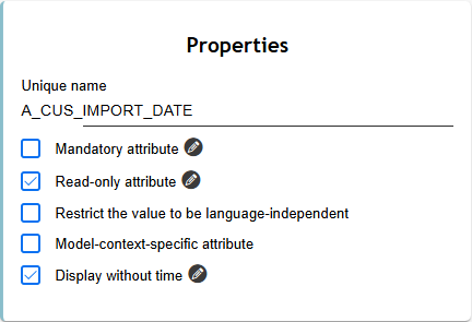 Properties module extensions