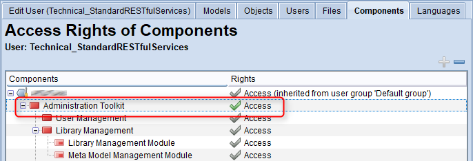  Assign Access Rights to the Administration Toolkit